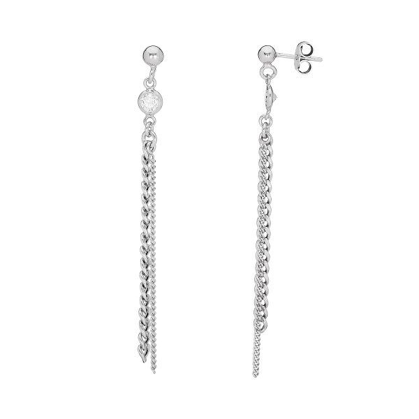 Náušnice se syntetickými kameny 136-790-102196-0000