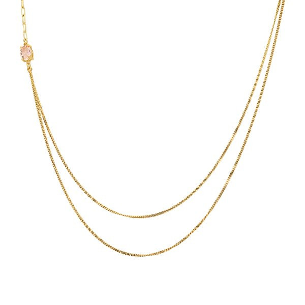 Náhrdelník se syntetickými kameny 676-790-227100-0000