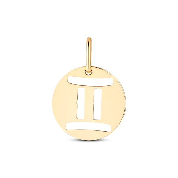 Přívěsek měsíční znamení blíženci 242-795-L003BL 0.55g