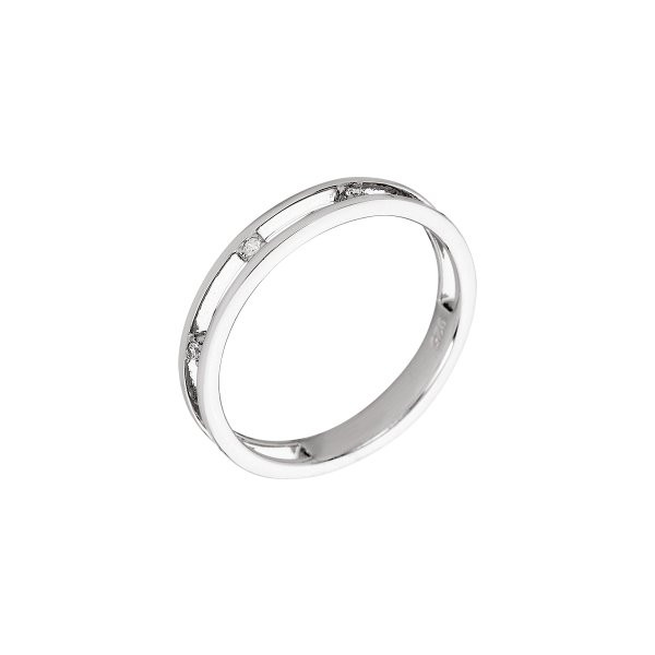 Prsten se syntetickými kameny 126-393-8104 57