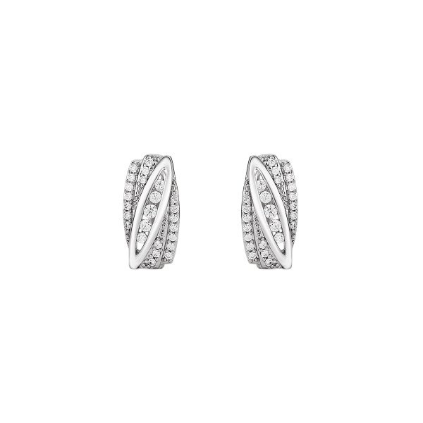 Náušnice se syntetickými kameny 136-393-012572-0000