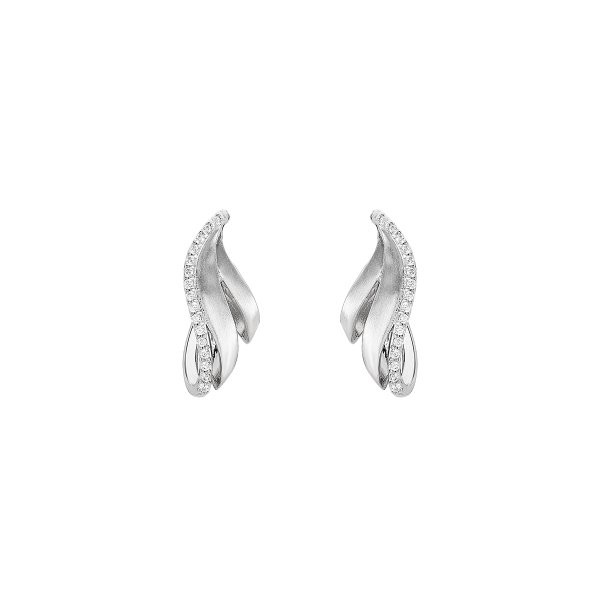 Náušnice se syntetickými kameny 136-393-017438-0000