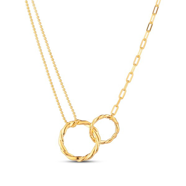 Náhrdelník bez kamenů / řetízkový 673-386-246900-0000