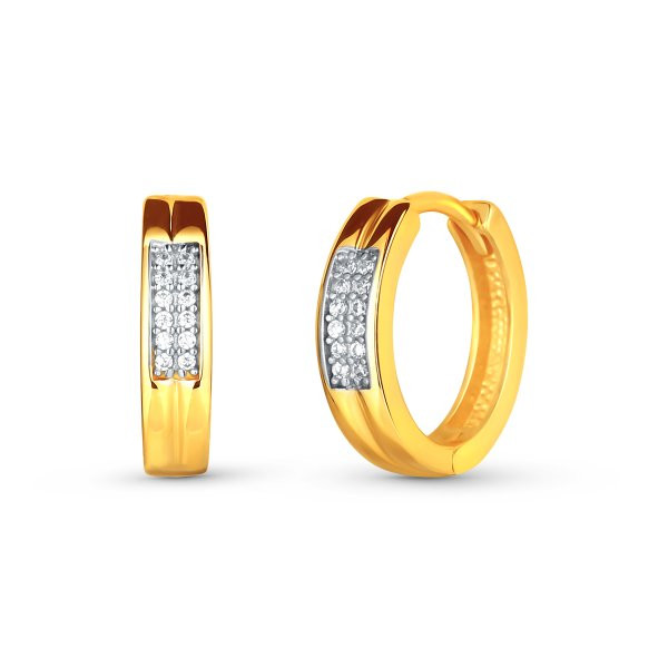 Náušnice se syntetickými kameny 236-573-000735 3.00g