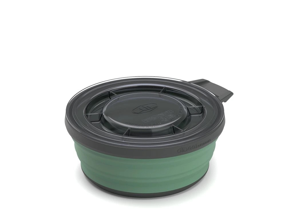 GSI Outdoors Escape Bowl + Lid 650ml Green 090497792458