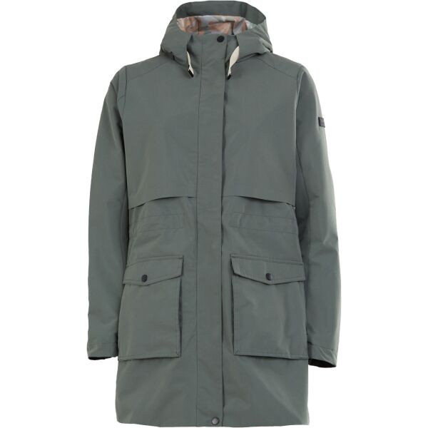 FUNDANGO ZHURI Dámská bunda, khaki, velikost