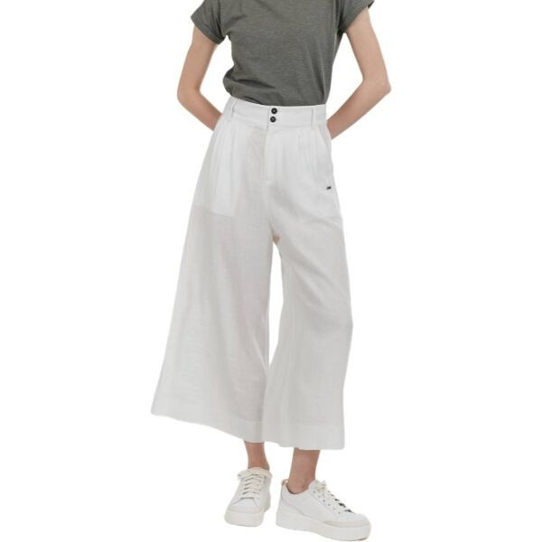 FUNDANGO PIPER Dámské kalhoty, bílá, velikost