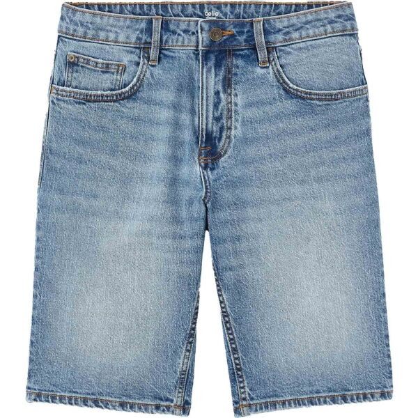 CELIO BOFIRSTBM Pánské džínové kraťasy, modrá, velikost