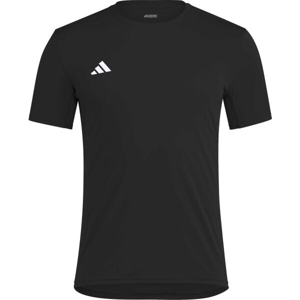 adidas ADIZERO TEE Pánské sportovní triko, černá, velikost