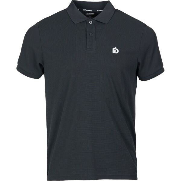 FUNDANGO ZENO Pánské sportovní polotričko, černá, velikost