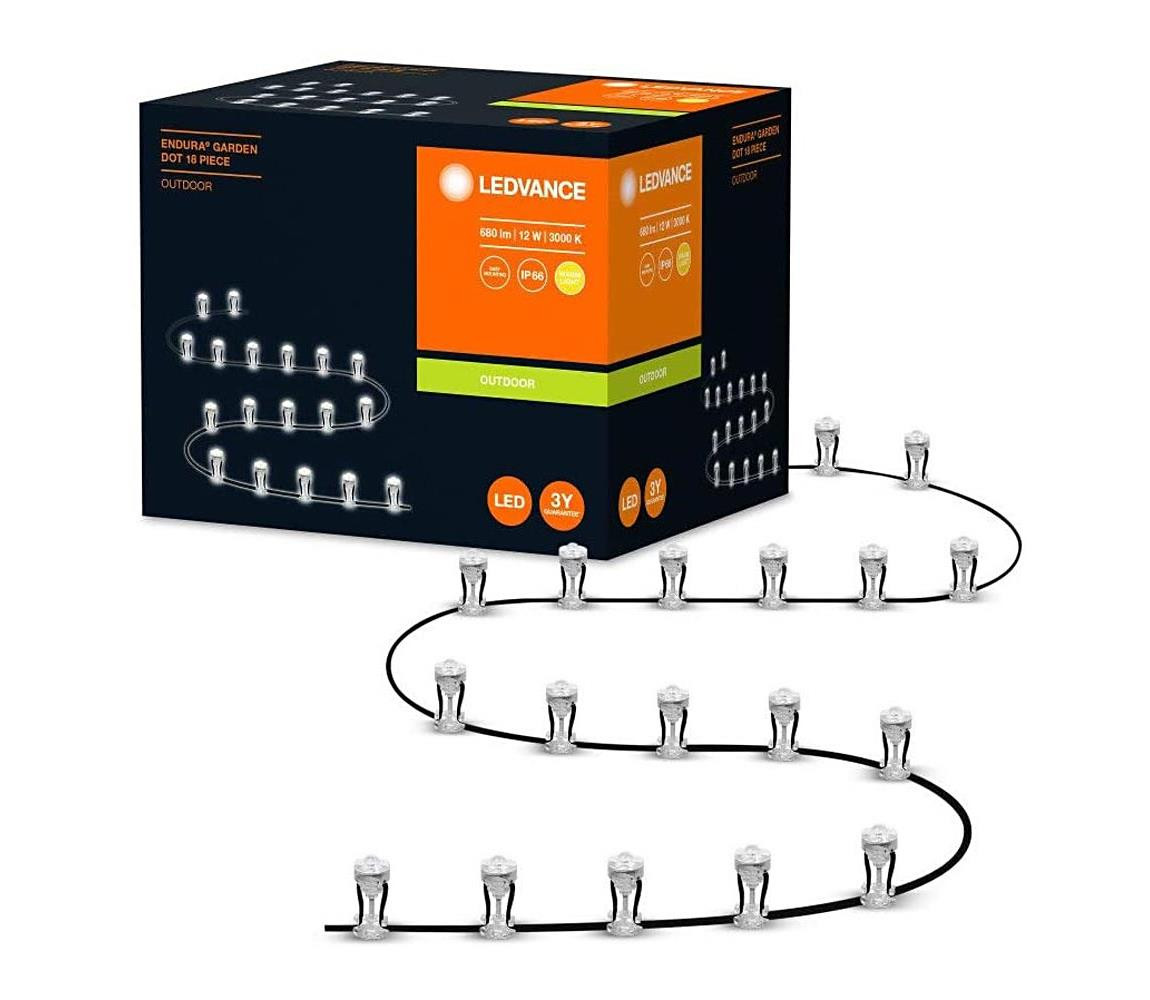 Ledvance Ledvance - LED Venkovní dekorační svítidlo DOT 18xLED/0,7W/230V IP65