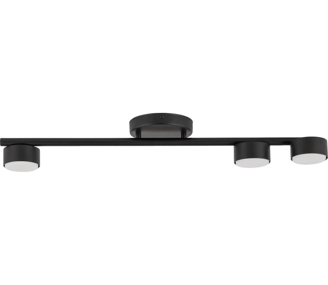 Bodové svítidlo PUNTO 3xGX53/12W/230V černá