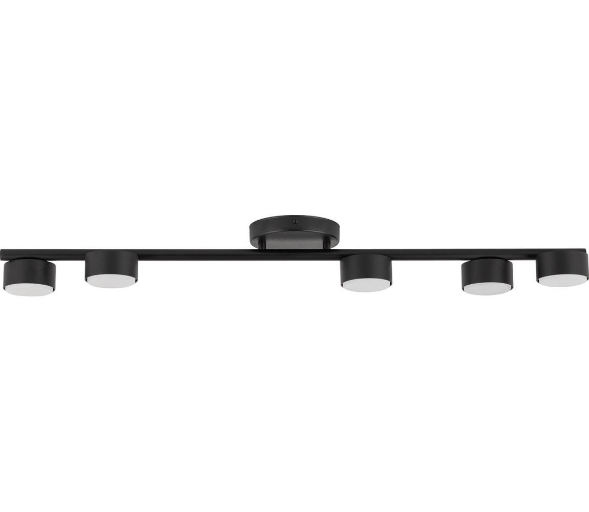 Bodové svítidlo PUNTO 5xGX53/12W/230V černá