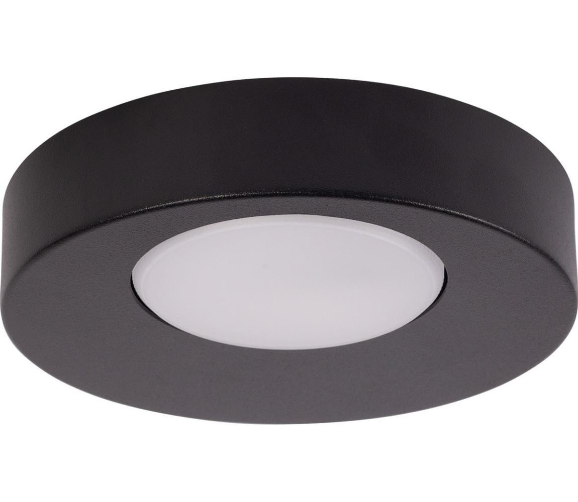 Stropní svítidlo BROS 1xGX53/12W/230V černá