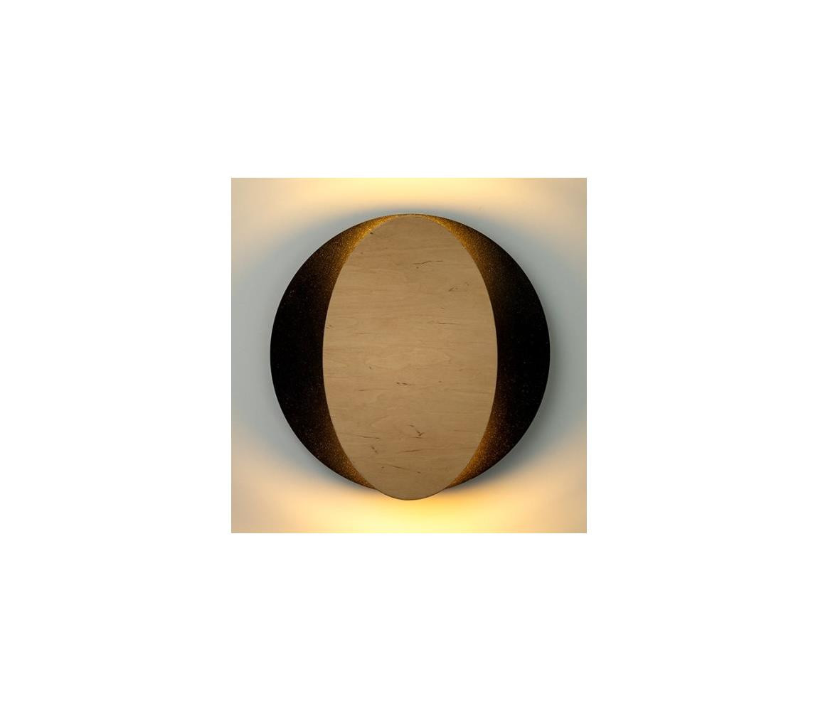 Nástěnné svítidlo OVO 2xG9/12W/230V černá/hnědá