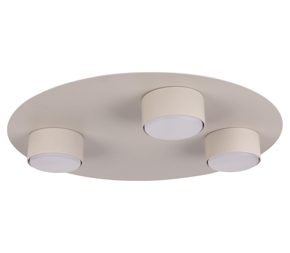Stropní svítidlo STAR 3xGX53/12W/230V béžová