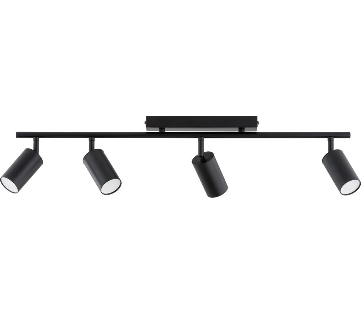 Bodové svítidlo KAMEL 4xGU10/10W/230V černá