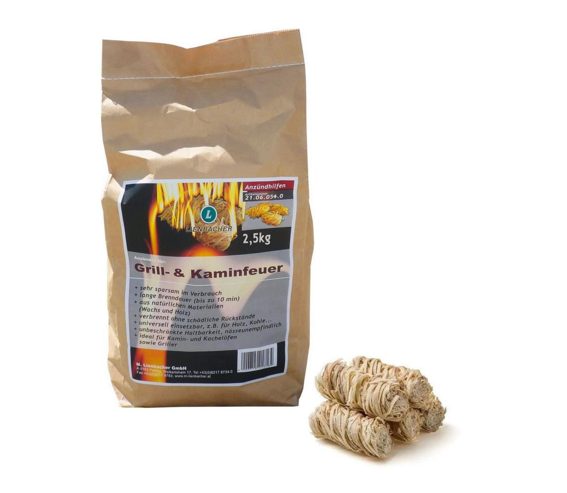 Lienbacher Podpalovací smotky 2,5 kg/200 ks