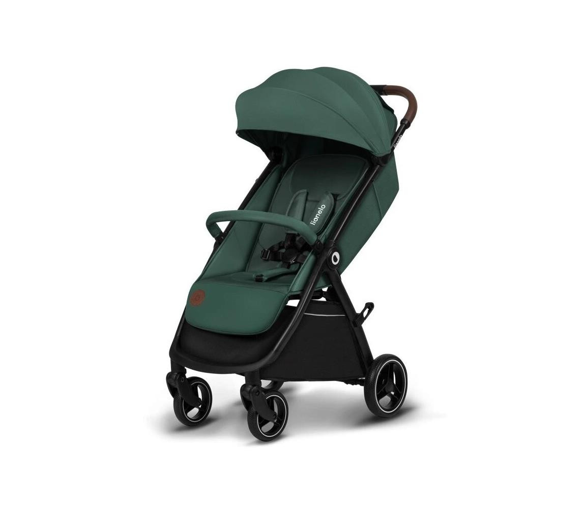 Lionelo Lionelo - Kočárek INGRID zelená/černá