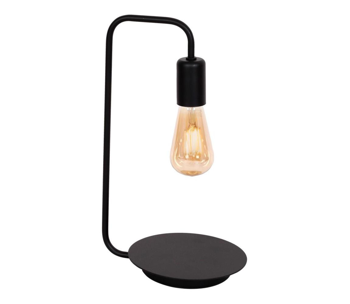 Stolní lampa BRENDA 1xE27/60W/230V černá