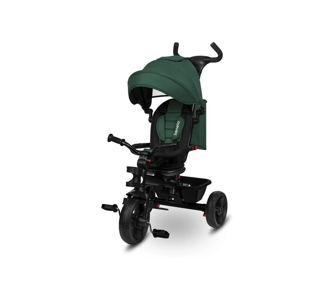 Lionelo Lionelo - Dětská tříkolka HAARI zelená/černá