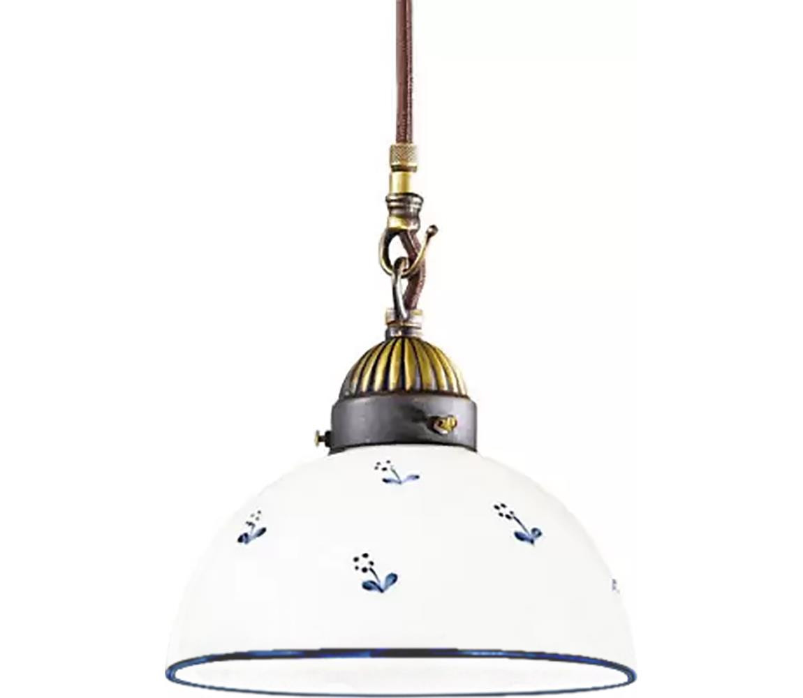 Kolarz Kolarz 731.30.16 - Lustr na lanku NONNA 1xE27/75W/230V pr. 20 cm modrá