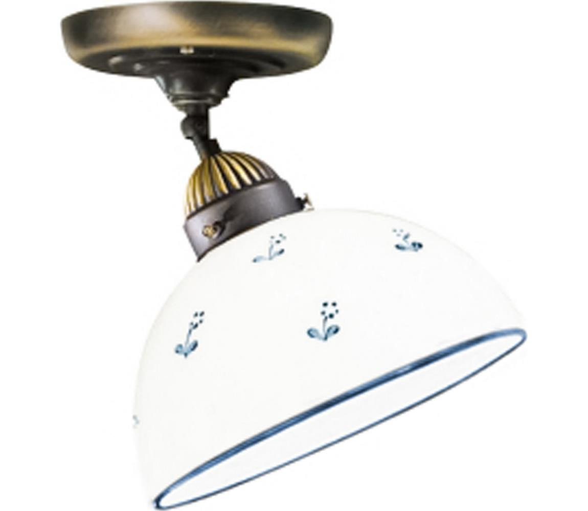 Kolarz Kolarz 731.10.16 - Přisazený lustr NONNA 1xE27/75W/230V pr. 20 cm modrá