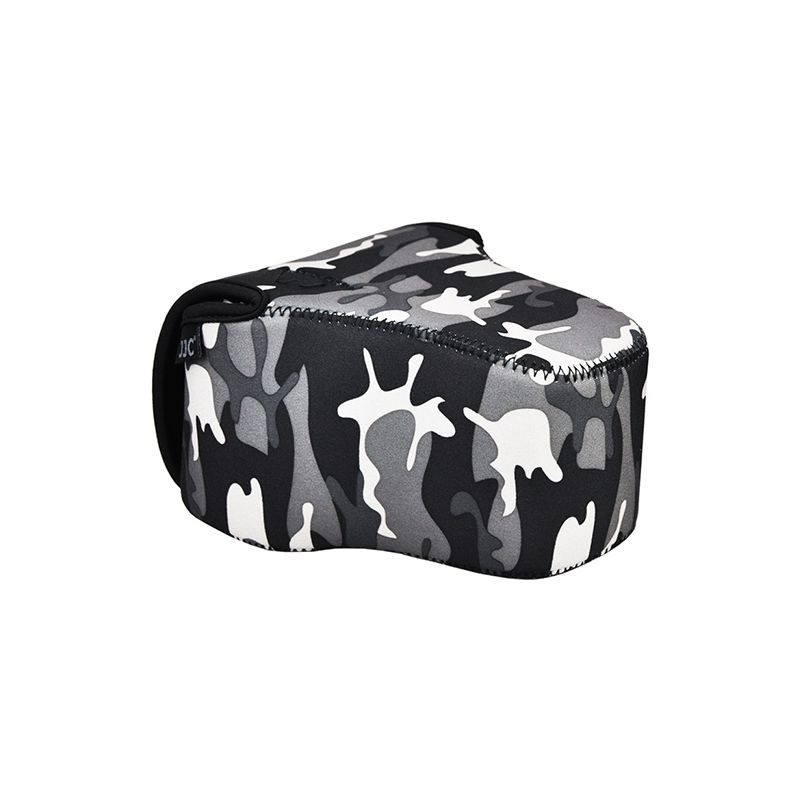 JJC pouzdro neoprénové OC-MC0GR pro DSLR maskáčové šedé