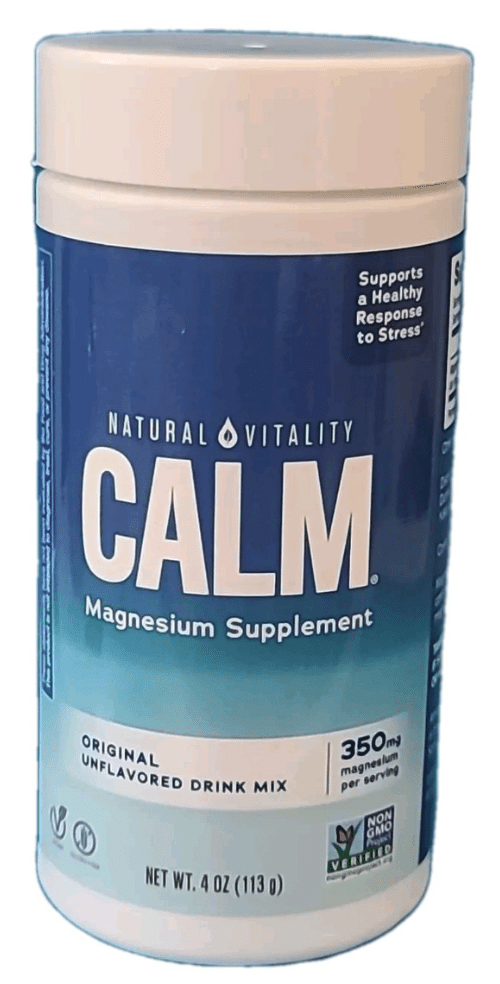 Natural Vitality Calm Magnesium Drink Mix, hořčík, 113 g