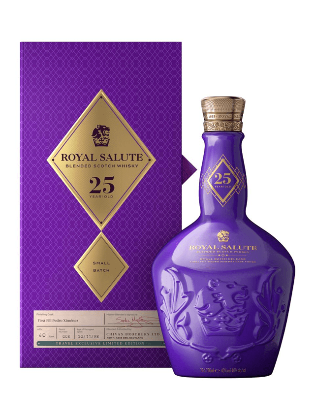 Chivas Regal Chivas Royal Salute 25 yo Small Batch 40% 0,7l