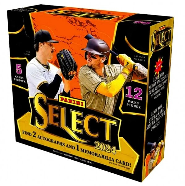 2024 Panini Select Baseball Hobby Box - karty MLB