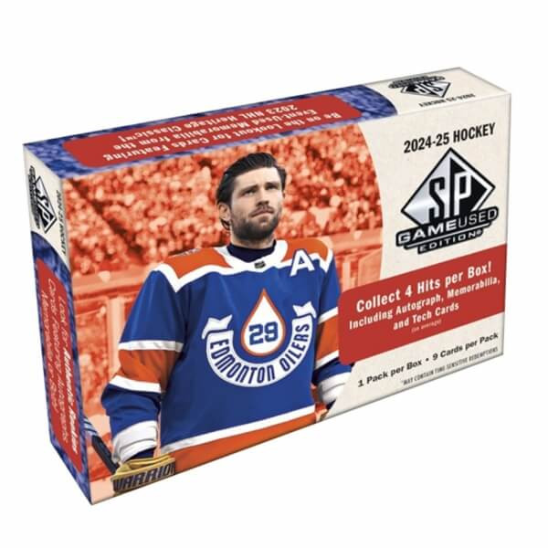 2024-2025 NHL Upper Deck SP Game Used Hobby box - hokejové karty