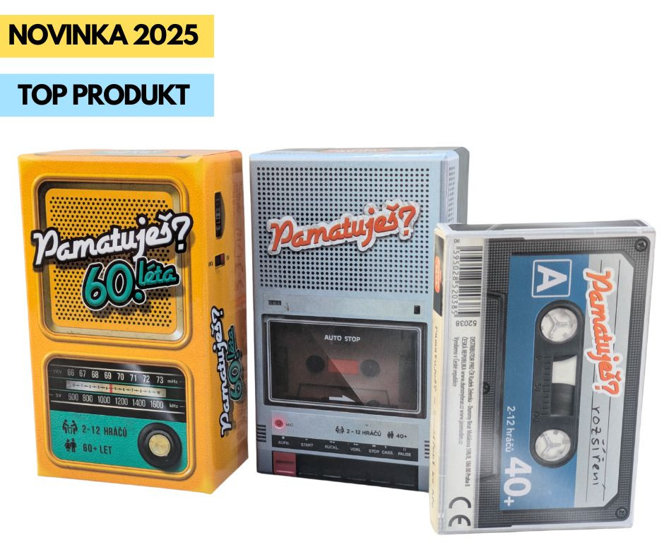 Dummy Bear AKČNÍ BALÍČEK S RETRO HRAMI PAMATUJEŠ? - pro všechny starší a báječné lidi