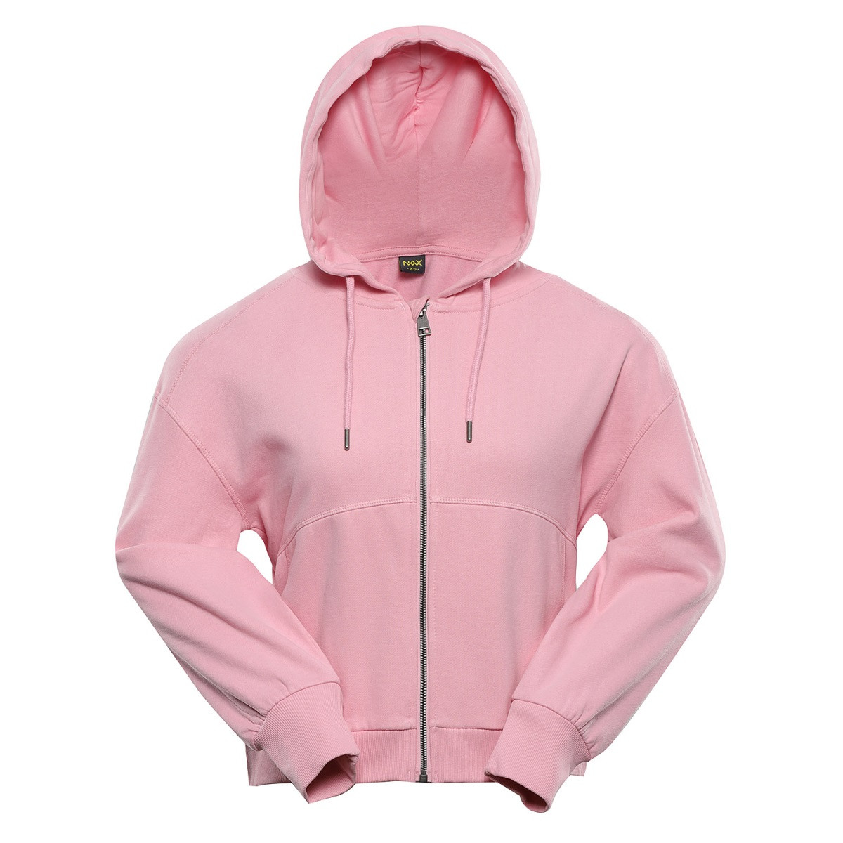 Dámská bavlněná mikina nax olosa růžová xs