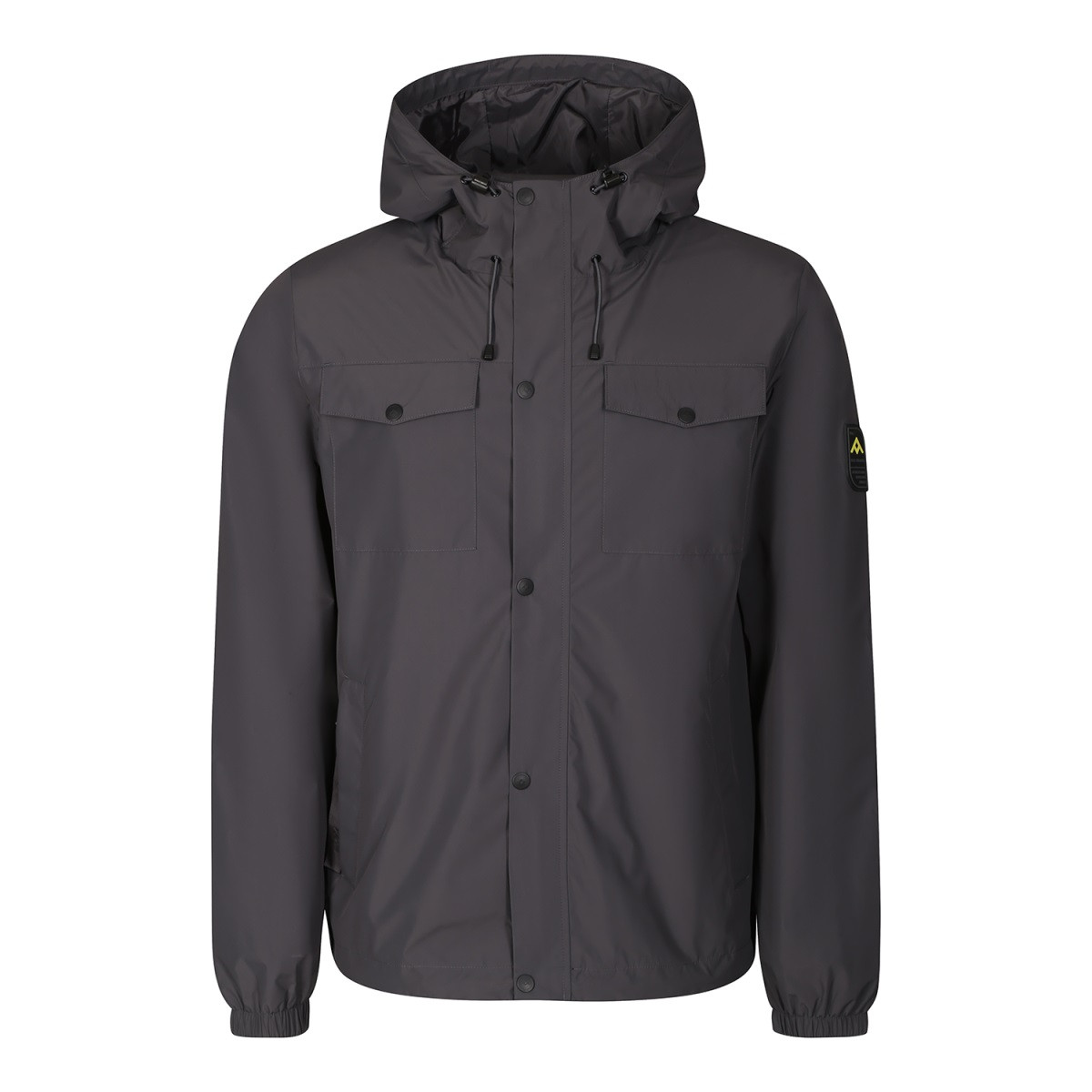 Pánská bunda s ptx membránou nax ikel šedá s