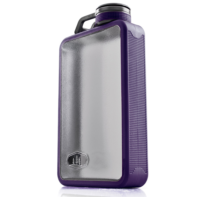 GSI Boulder Flask 6 Oz Purple