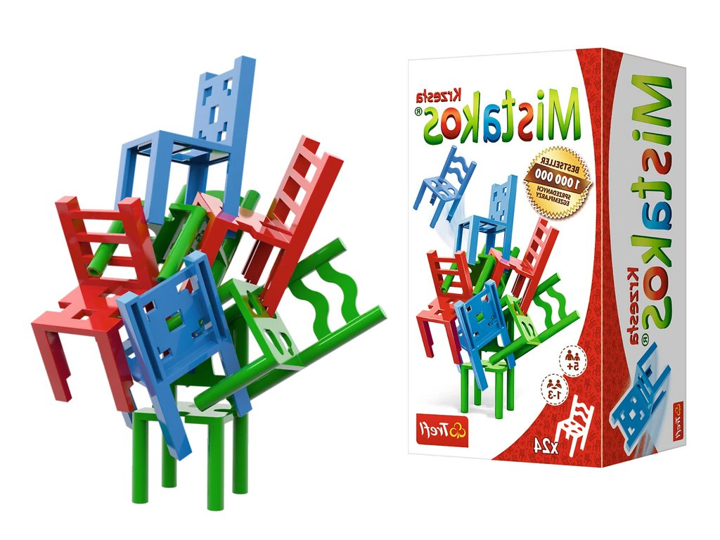 mamido Hra zručnostní Mistakos Boj o stoličky Trefl 02075