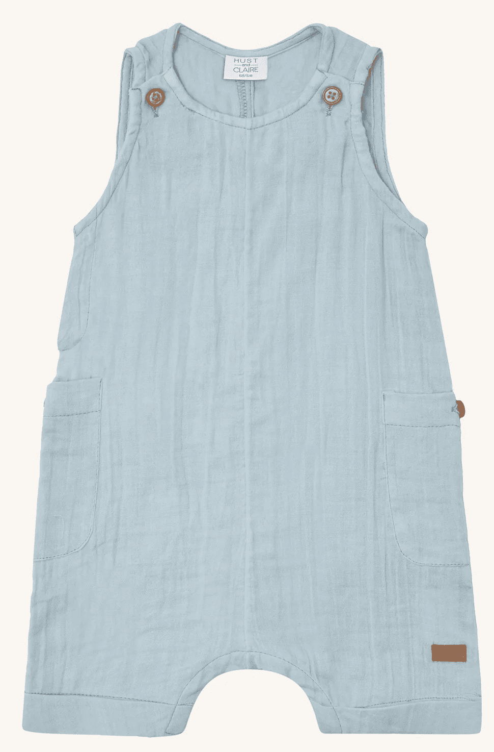 Hust and Claire Hust & Claire dětské mušelínové laclové kalhoty 31178 - 4117 Velikost: 56