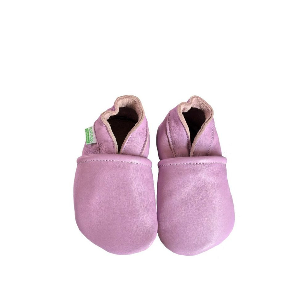 HOPI HOP BAREFOOT KOŽENÉ CAPÁČKY Lila Dětské barefoot capáčky - 19