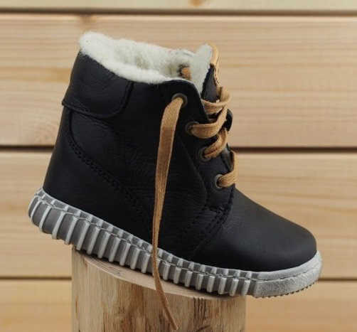 Pegres 1705 Bosé Dětské zimní boty černé 22