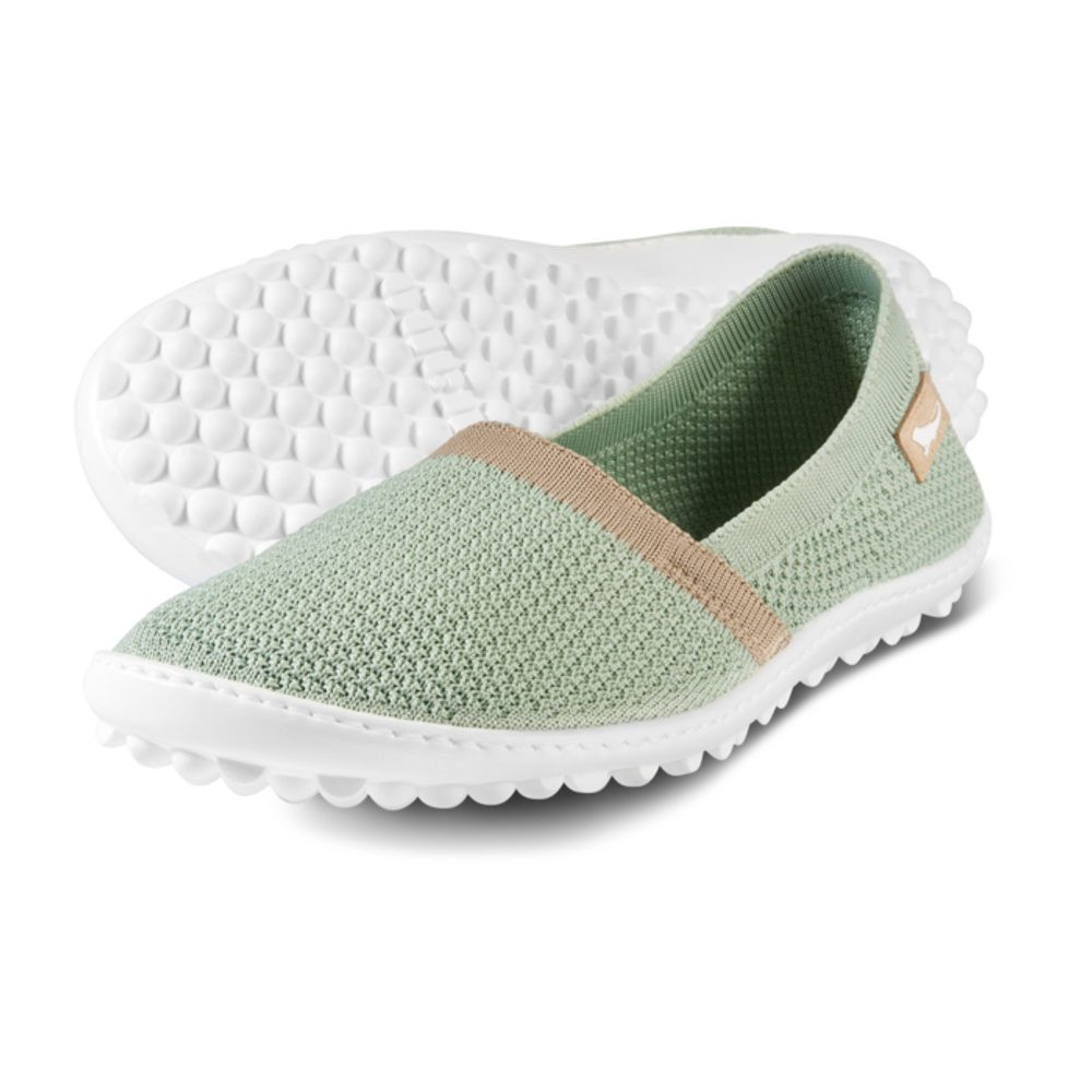 Leguano FLAIR Pistachio Dámské barefoot baleríny - 36