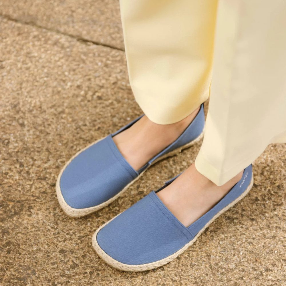 SHAPEN ESPADRILKY PLAYA Wide Indigo Dámské barefoot espadrilky - 36