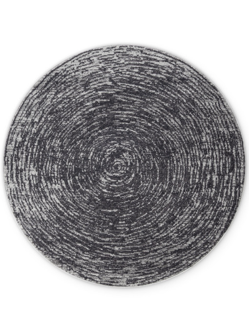 Koberec Gloria Cavallo šedý kruh