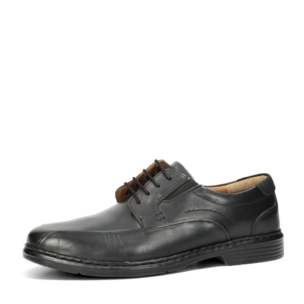 Josef Seibel pánské kožené společenské boty - černé - 48