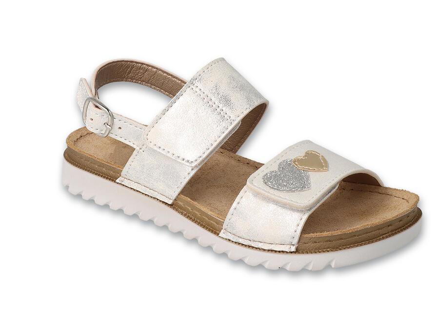 BEFADO 062Y001 dívčí sandálky CUTE srdíčka 31 062Y001_31