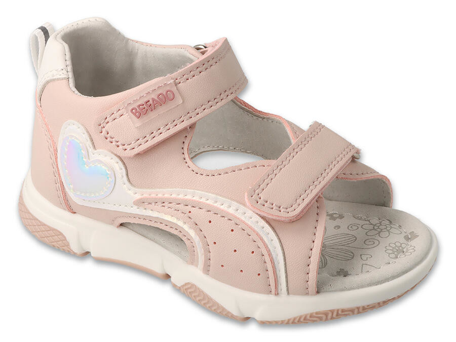 BEFADO 170P108 dívčí sandálky SWEETHEART růž 20 170P108_20