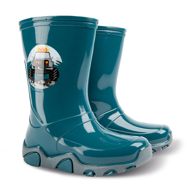 Demar STORMER 0400 C Dětské holínky zelené 20-21 0400C_20-21