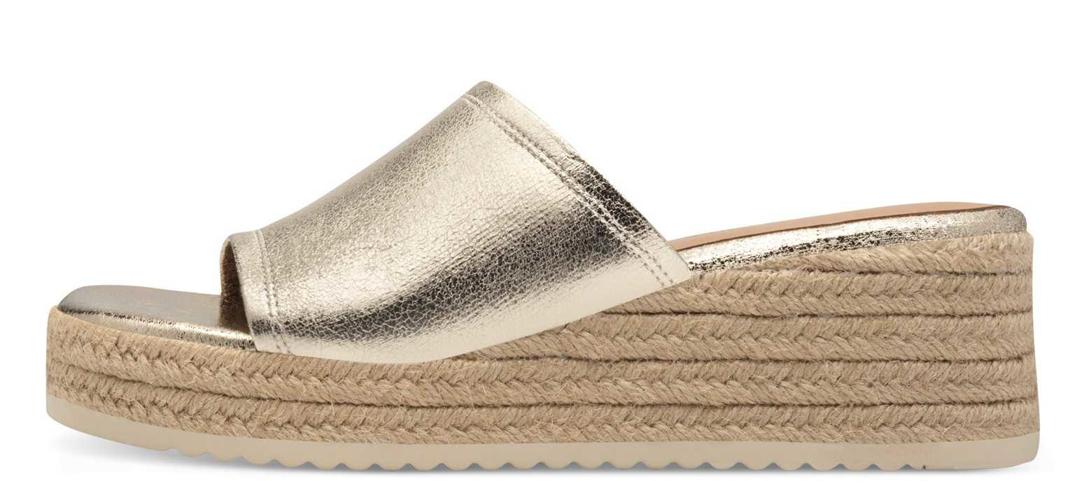 Tamaris 1-27222-44-900 Dámské pantofle bronce 36