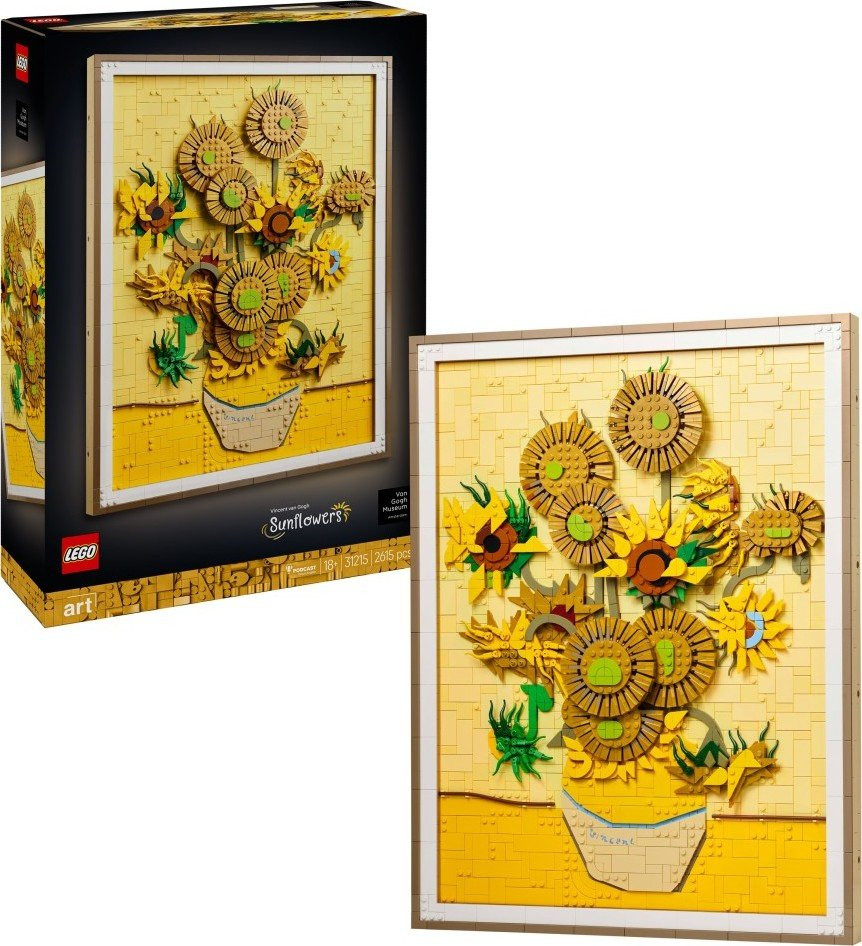 LEGO® Art 31215 Vincent van Gogh – Slunečnice - LEGO® Art