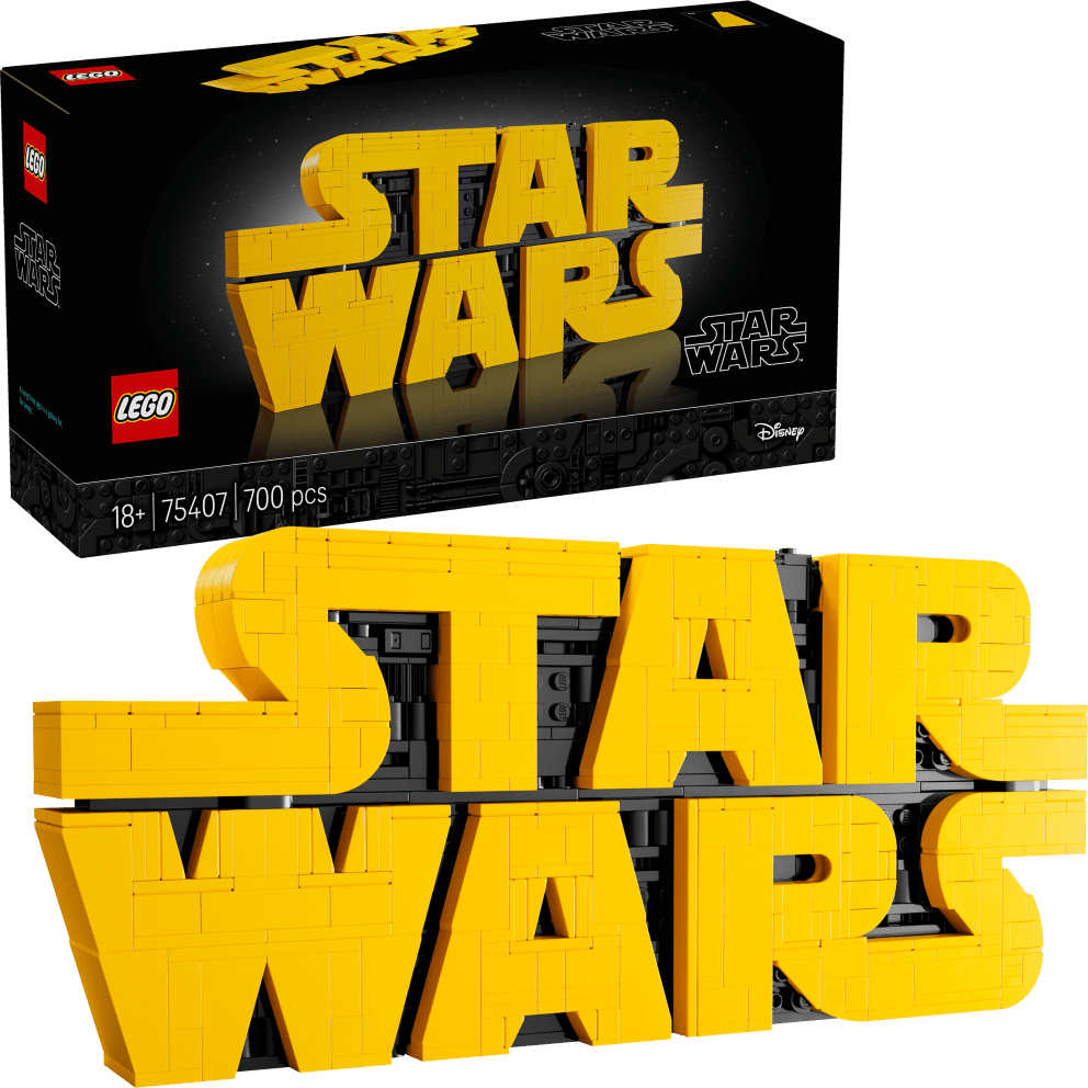 LEGO® Star Wars™ 75407 Logo Star Wars™ z kostek - LEGO® Star Wars™